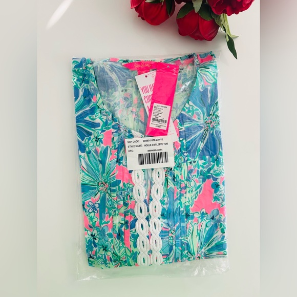 Lilly Pulitzer Hollie 3/4 sleeve tunic dress - Picture 7 of 7